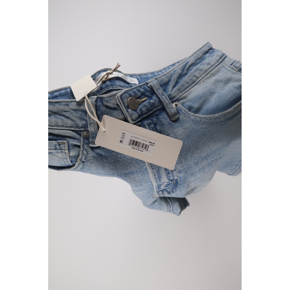 Altar'd State Jeans Wide Leg 26 Light Blue Denim Casual - Picture 6 of 8